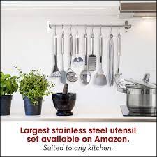 Maybe you would like to learn more about one of these? Home Hero Stainless Steel Kitchen Utensil Set 29 Cooking Utensils Nonstick Kitchen Utensils Cookware Set With Spatula Best Kitchen Gadgets Kitchen Tool Set Gift Kitchen Tools Gadgets Amazon Com Au