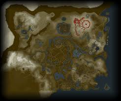 The Legend Of Zelda Breath Of The Wild Complete Map Zelda Breath Of The Wild Waypoint Map Breath Of The Wild Map Poster Design Zelda Breath