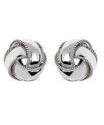 Sterling Silver Love Knot Earrings 12 5mm C11143jzpvp Tiny Stud Earrings Knot Earrings Stud Earrings