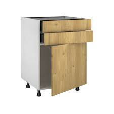 Check spelling or type a new query. Meuble Bas De Cuisine Lugano 1 Porte Et 2 Tiroirs H77xl60 Leroy Merlin