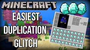 I was mining looking for diamonds. Really Simple Minecraft Duplication Glitch Xbox Windows 10 Pocket Edition Youtube