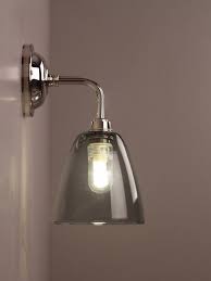 Check spelling or type a new query. Smoked Glass Bathroom Wall Light Ip44 Pixley Industrial Modern Designer Contemporary Retro Style
