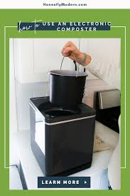 This composter is made up of optimum quality raw material and advanced technology. How To Compost At Home Foodcycler Electronic Composter Honestly Modern
