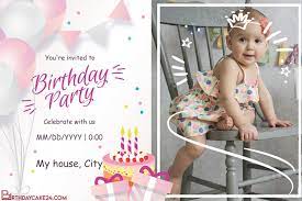 Everybody you know has a birthday! Easiest Birthday Party Invitation Card For Kids Online Free