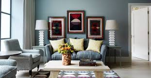 Blue and grey living room designs. Blue Grey Living Room Colour Scheme Interior Design Ideas House Garden