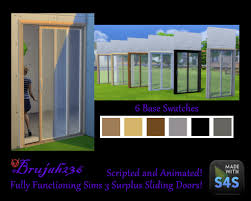 Ts3 Scripted And Animated Functioning Slider Door Conversion Sims 4 Custom Content The Sims 4 Packs Sims Sims 4 Windows