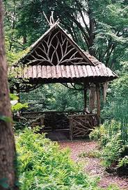 Rustic Gazebo Backyard Gazebo Garden Structures