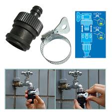 Find faucet sprayers hoses at lowe s today. Plastic Adapter Universal Hose Connector Kitchen Garden Fitting Quick Watering Shopee Philippines
