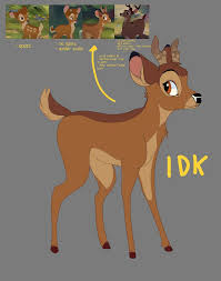 Bambi By Mediocreson Walt Disney Animation Studios Disney Fan Art Bambi Disney