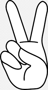 Black and pink peace hand sign , craft magnets v sign peace symbols finger, format s of peace sign transparent background png clipart. Peace Symbols V Sign Gesture Blank Hand S White Monochrome Black Png Pngwing