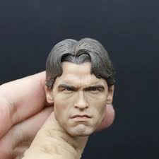 Military Figures 9 Style 1/6 T1 T800 Tough Guy Arnold Schwarzenegger War  Damage Normal Head Sculpt Headplay Aged Young Ver. For 12 Action Figure  Collection From Nan08, $22.09