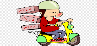 Take Out Delivery Cartoon Home Delivery S Child Food Png Pngegg