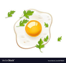 Fried Egg Fast Food Cooking Lunch Dinner Breakfast Natural Product Cooked Omelet Scrambled Eggs Isolated Whit Fried Egg Food Illustrations Food Drawing