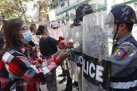 Myanmar leader aung san suu kyi's national league the ongoing situation in myanmar is not dire enough to justify a military coup, said aung moe zaw. Un Chief Un Will Seek To Unite World Reverse Myanmar Coup