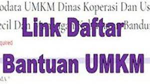 Cara daftar bantuan umkm 2020 online terbau adalah solusi bagi kita yang usahanya terdampak covid dimana omzet bahkan income kita menurun drastis. Link Daftar Online Umkm 2021 Login Kemenkopukm Go Id Daftar Umkm Online Klik Eform Bri Co Id Bpum Tribun Pontianak