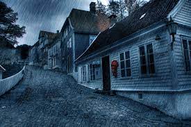 Architectureimg Com Rainy Grunge Effect House Blue Rain Wallpapers Rain Wallpapers Blue Rain Wallpaper
