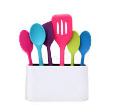 Online shop for all of your home needs at bargain prices. Modern Cooking Colorful Kitchen Utensils Stock Image Image Of Cook Bright 26831215