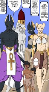 Some Egyptian gods from my webtoon : r/webtoon