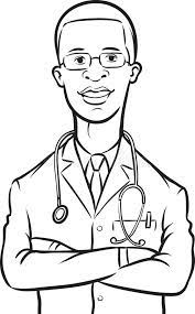 African american black african boys and girls of color great from black history coloring pages pdf. Whiteboard Drawing African American Doctor Arms Crossed Stock Vector Illustration Of Black People 87559020