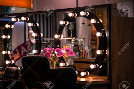 Hair salon design interior design nail salon design business decor interior design beauty room salon interior design houston interiors. Beauty Salon Interior Design Space Armchair And Mirrors With Stock Photo Picture And Royalty Free Image Image 140428666