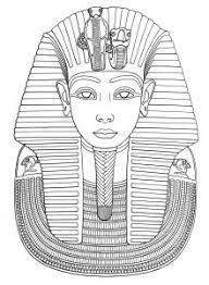 Canopic jars full of guts; Egypt Hieroglyphs Coloring Pages For Adults