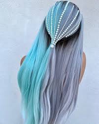 The most noticeable change is the new blue section, which consists of a few vivid streaks up top. Blue Purple Hair Color And Purple Hair Color Image 7809822 On Favim Com