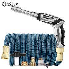 Besides length and size, other factors that you should consider when choosing a hose for your pressure washer hose include material and connection. New Garden Hose High Pressure Washer Car Foam Pot Water Gun Flexible Magic Expandable Watering Hose Plastic Pipe Cleaning Tool Garden Hoses Reels Aliexpress