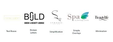 Show off your brand's personality with a custom beauty logo designed just for you by a professional designer. Top 2017 Design Trends And Inspiration For Your Salon Logo Phorest
