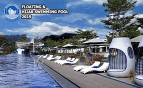 Kolam Renang Hijab Swimming Pool Floating Market Lembang Jejakusaja