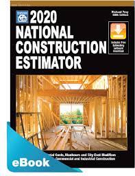 B2w estimate software accelerates the speed and accuracy of heavy construction estimating and bidding to win more bids at better margins. 2020 National Construction Estimator Ebook Pdf Download