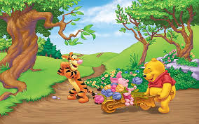 Maybe you would like to learn more about one of these? Tigger Piglet And Winnie The Pooh Spring Picking Flower Cart Hd Wallpaper 1920 1200 Wallpaperbetter