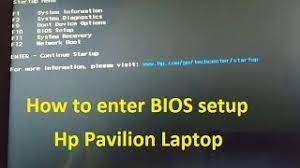 How to install windows 10 on hp all in one desktop pc pavilion 23. How To Enter Bios Setup System Configuration Settings In Hp Pavilion Notebook Pc Youtube