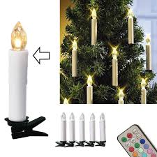 10pcs Christmas Tree Decoration Wireless Led Candles 12 Colors Remote Control Battery Operated Light For Hallowmas Party Wedding Battery Operated Lights Battery Operatedlights For Wedding Aliexpress