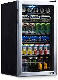 We did not find results for: Amazon Com Newair Beverage Refrigerator Cooler With 126 Can Capacity Mini Bar Beer Fridge With Right Hinge Glass Door Cools To 34f Ab 1200 Stainless Steel Appliances