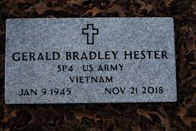 Gerald Bradley “Butch” Hester (1945-2018)