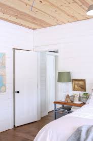 Raw Pine Ceiling Drywall Alternative White Plank Walls Shiplap Room White Shiplap Wall