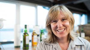 Vicky Stevens, provningsledare Laphroaig Live 2014