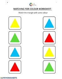 One of the most popular activity generators in vocabulary worksheet factory is the cloze generator. Matching Shapes Colors Worksheet