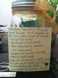 New Year S Resolutions And Gratitude Lists Slow Family Gratitude Jar Blessings Jar Memory Jar