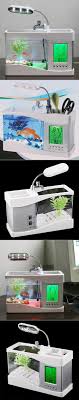 Fish scaler tool fish cleaning scraper. The Perfect Pet For A Small Space Check Out This Usb Powered Fish Tank Alarm Clock Night Light Calendar And Desktop Ac Fish Tank Cool Fish Cool Fish Tanks