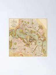 Canberra is the capital city of australia. Karte Von Canberra 1913 Poster Von Mollyfare Redbubble