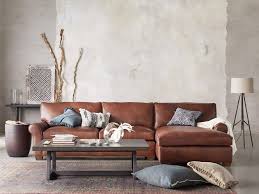 Colby Leather Two Piece Sectional Arhaus Furniture Leather Sectional Sofas Sectional Sofa Comfy Arhaus Furniture