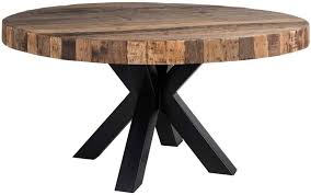 Free delivery over £40 to most of the uk great selection excellent customer service find everything for a beautiful home. Bodcaw Round Dining Table With Double Cross Black Legs