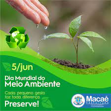 O dia mundial do meio ambiente é celebrado no dia 5 de junho, foi criado pela assembleia geral das nações unidas na resolução (xxvii) de 15 de dezembro de 1972 com a qual foi aberta a conferência de estocolmo, na suécia, cujo tema central foi o ambiente humano. Jol1fejwmfuivm