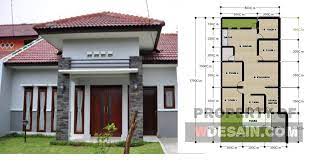 Denah rumah 3 kamar tidur simple dan nyaman fimell via fimell.com. Rumah Minimalis 4 Kamar Tidur Satu Lantai Desain Rumah Minimalis