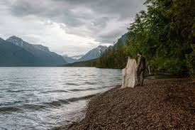 Planning your elopement at glacier national park is exciting and full of possibilities, but it's important couples follow the park's rules and regulations. Glacier National Park Elopement Destinie Fouche Photography