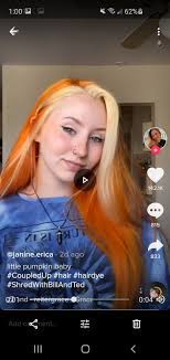 Orange E Girl Hair Fire Hair Ginger Hair Color Blonde Hair With Bangs