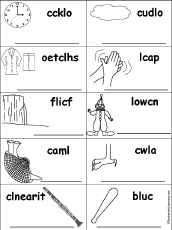 Unscramble letters to create a word/words. Unscramble Words Starting With Consonant Blends And Digraphs At Enchantedlearning Com