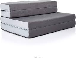 Giantex 6 inch tri folding memory foam mattress w/case, soft removable bamboo cover, used as fold up guest bed & camp cot, multifunctional mattress. D D Futon Sleeper Chair Foam Tri Fold Bed
