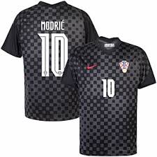Für die kroaten ist die pleite ein rückschlag. Nike Kroatien Away Modric 10 Trikot 2020 2021 Offizielle Beflockung